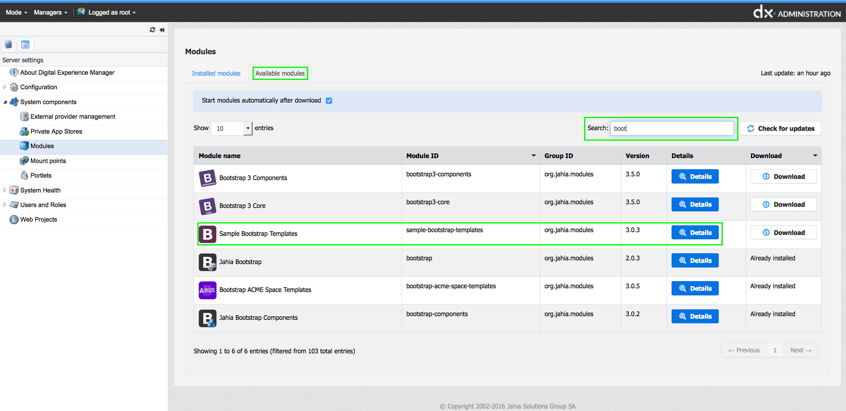 Sample Bootstrap Templates Gambaran